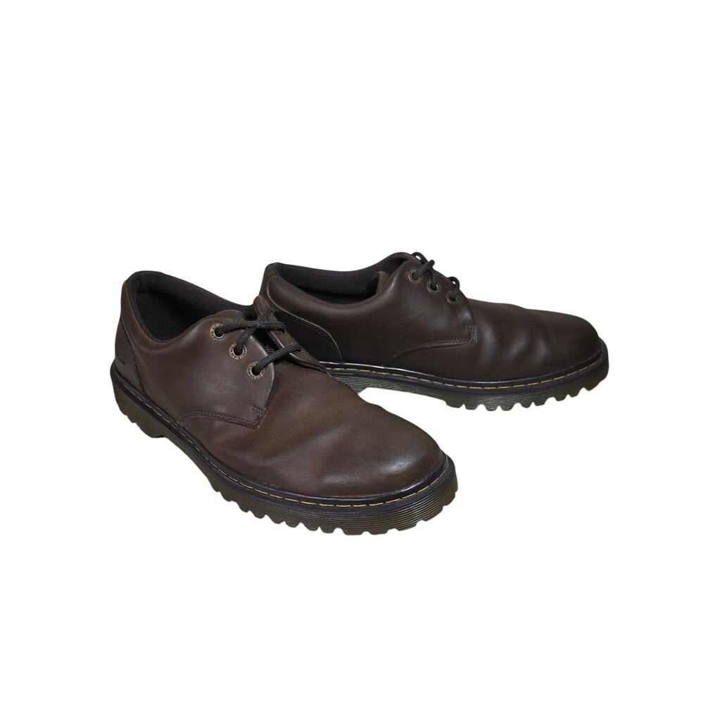 Dr. Martens Kent Oxford Brown Leather Lace Up Shoes Mens Size 12